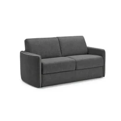 Canapé convertible express Gris 3 places SOFIA