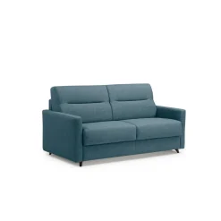 Canapé convertible express Bleu 3 places GIORGIA