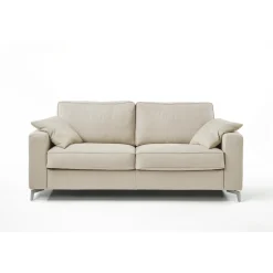 Canapé convertible express Beige 3 places CARLA