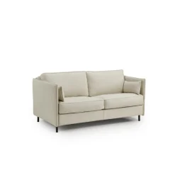 Canapé convertible express Beige 3 places ELISA