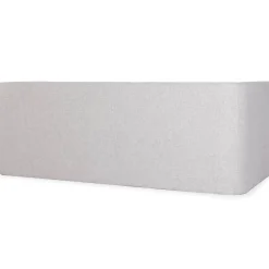 Canapé moderne 3 places style cubique Fredonia Tissu Gris