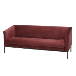 Canapé NOE 3 Places NEW YORK Bordeaux