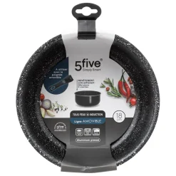 Casserole aluminium pressé amovible 18 cm