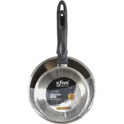 Casseroles en Inox x2