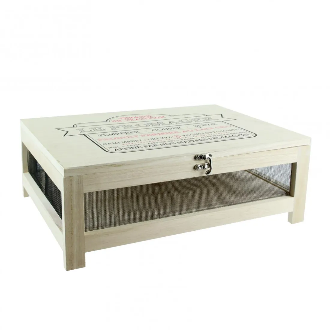 Cave a fromage avec plateau service bois ABILENE