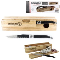 Cave a saucisson et couteau GEORGE