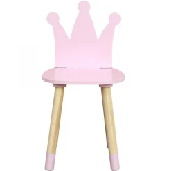 Chaise Couronne Rose