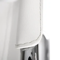 Chaise d'accueil visiteur 'KA' blanche pour bureau ou salle de réunion