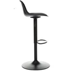 Chaise De Bar Ajustable AIKO Noir