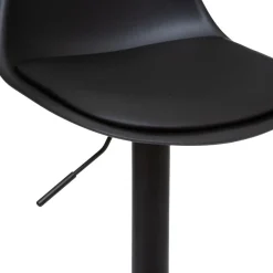 Chaise De Bar Ajustable AIKO Noir