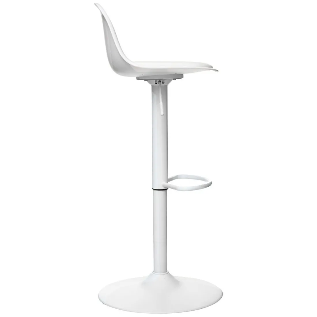Chaise De Bar Ajustable AIKO Blanc