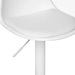 Chaise De Bar Ajustable AIKO Blanc