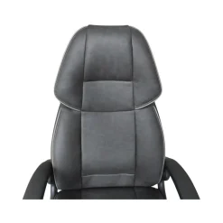 Chaise de Bureau à Hauteur Réglable Noir et Gris