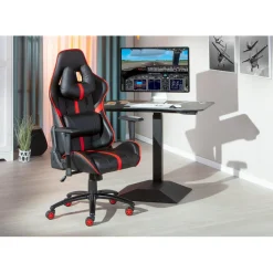 Chaise de bureau RATO RED Noir Rouge