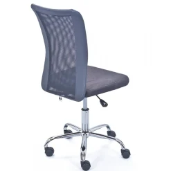 Chaise de bureau enfant à roulettes Gris DUTEL