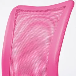 Chaise de bureau enfant à roulettes Rose DUTEL