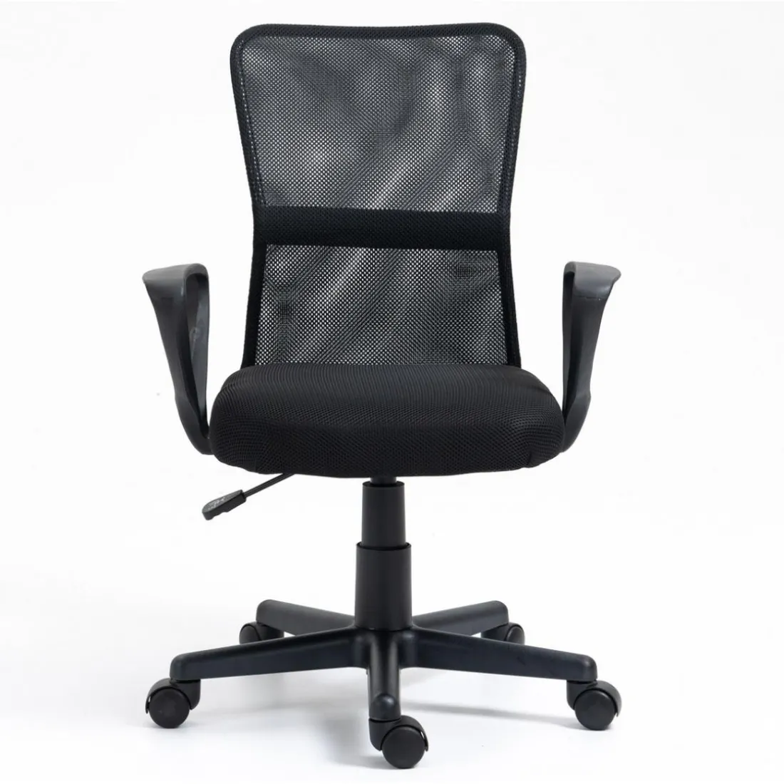 Chaise de bureau ergonomique réglable Noir