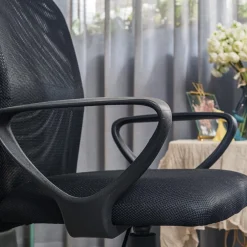 Chaise de bureau ergonomique réglable Noir