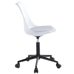 Chaise de bureau scandinave Blanc