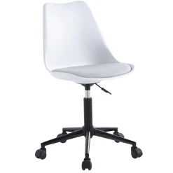 Chaise de bureau scandinave Blanc