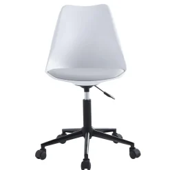 Chaise de bureau scandinave Blanc