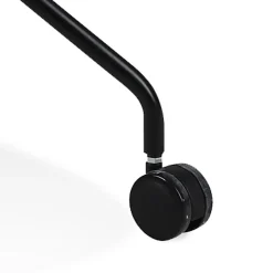 Chaise de bureau 'TAVIRA' en tissu gris clair