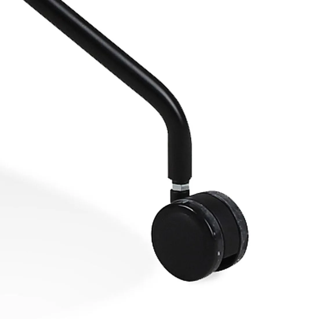 Chaise de bureau 'TAVIRA' en tissu gris clair