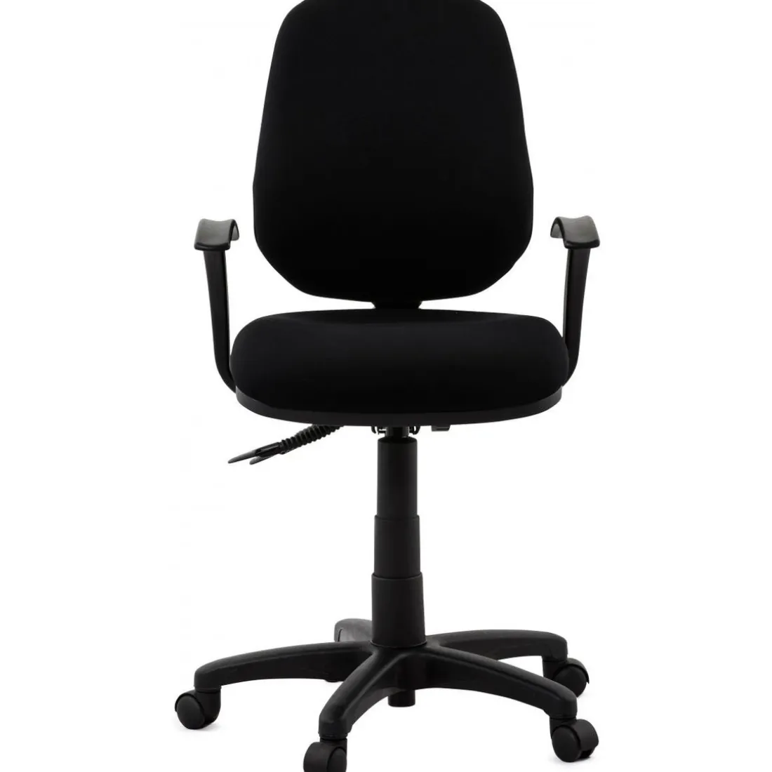 Chaise de bureau tissu noir design MARTIN