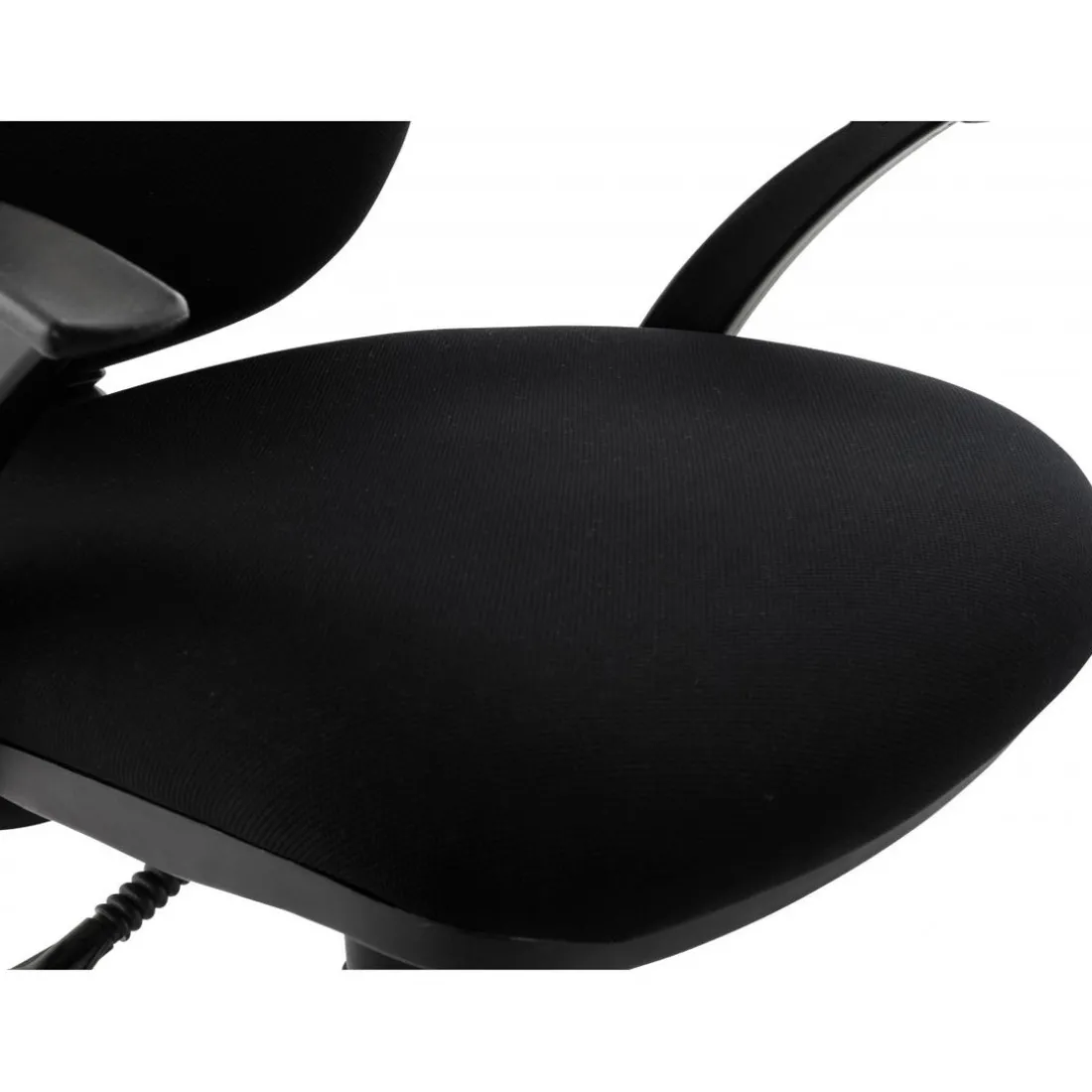 Chaise de bureau tissu noir design MARTIN