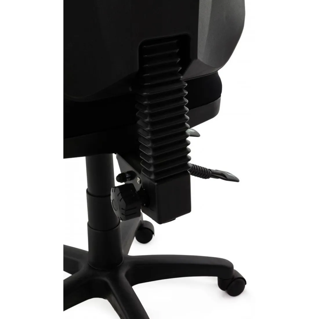 Chaise de bureau tissu noir design MARTIN