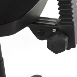 Chaise de bureau tissu noir design MARTIN