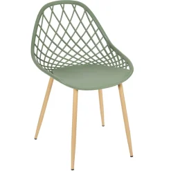 Chaise de Jardin Croisillons Vert
