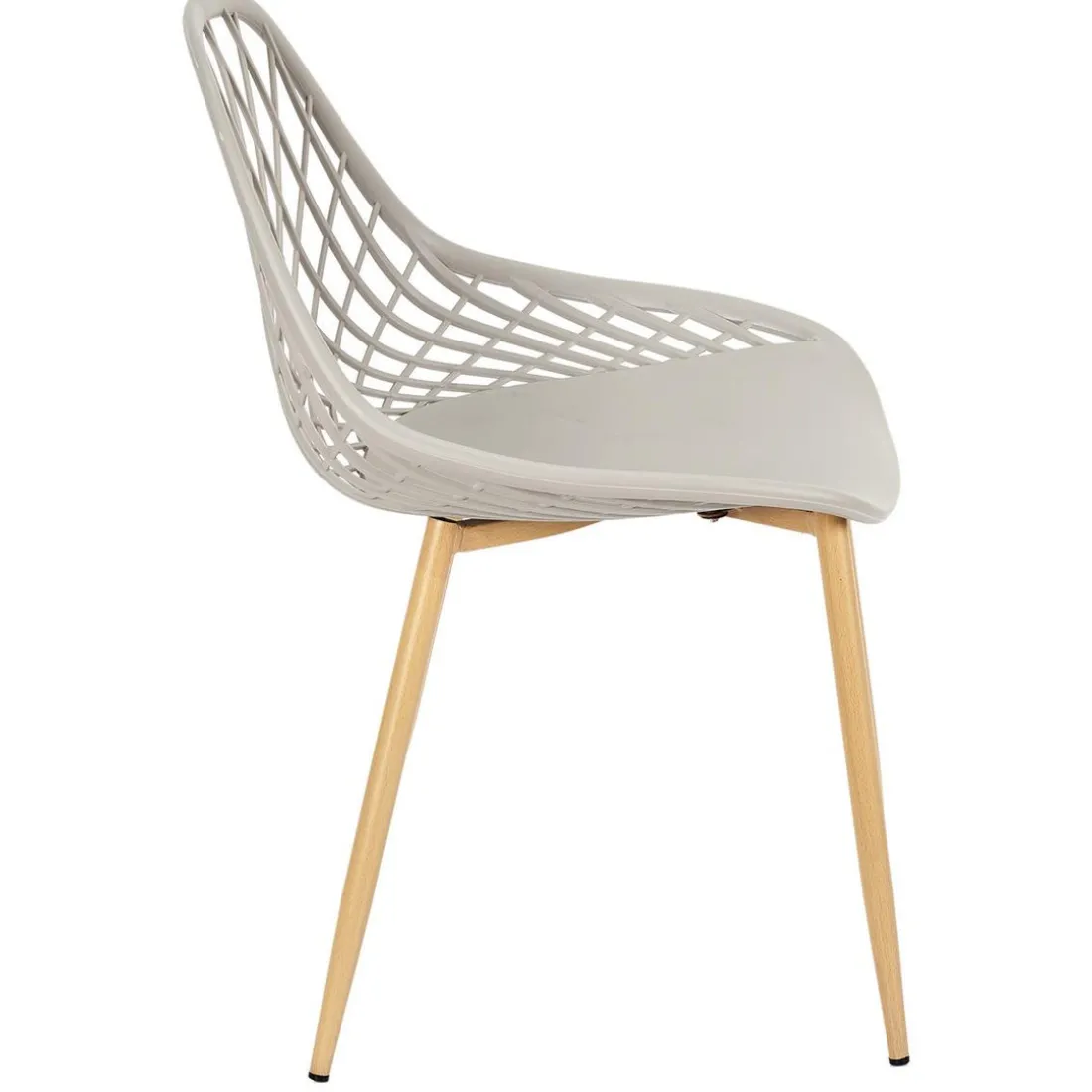 Chaise de Jardin Croisillons Taupe