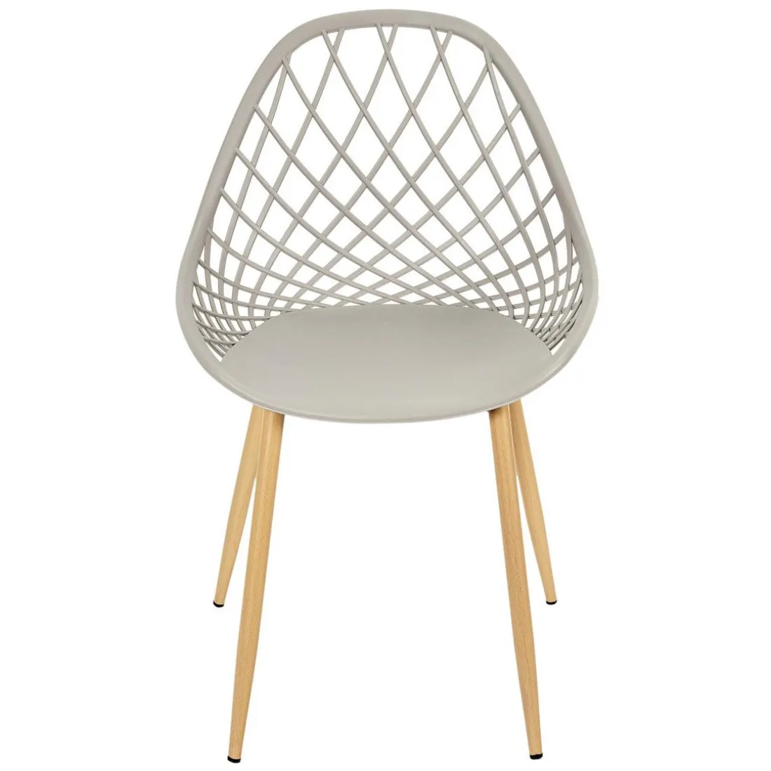 Chaise de Jardin Croisillons Taupe