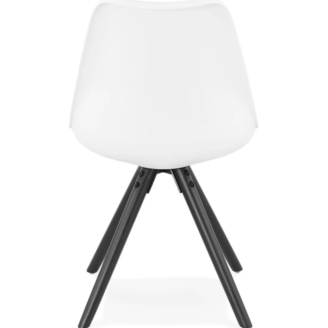 Chaise design 'PIPA' blanche