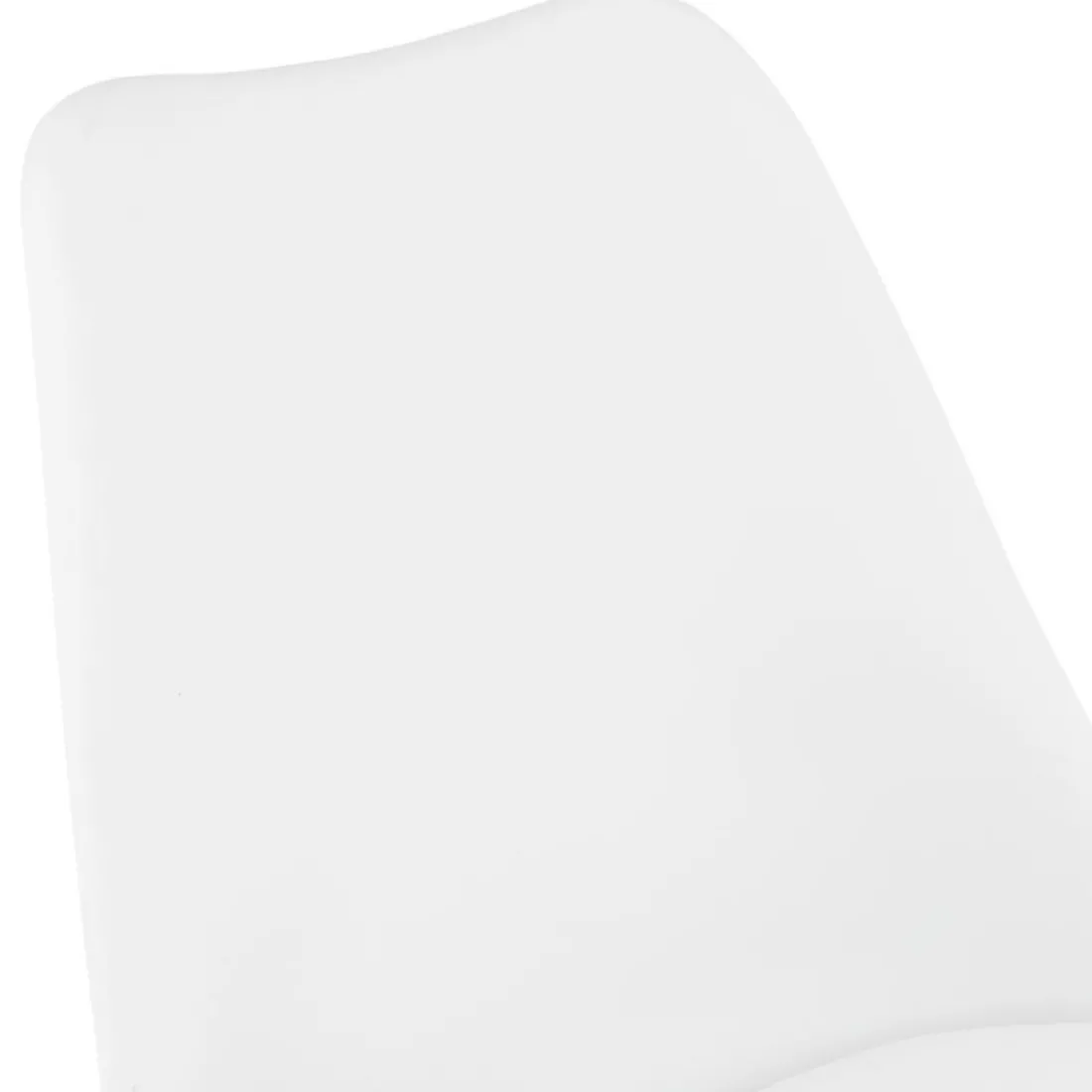 Chaise design 'PIPA' blanche