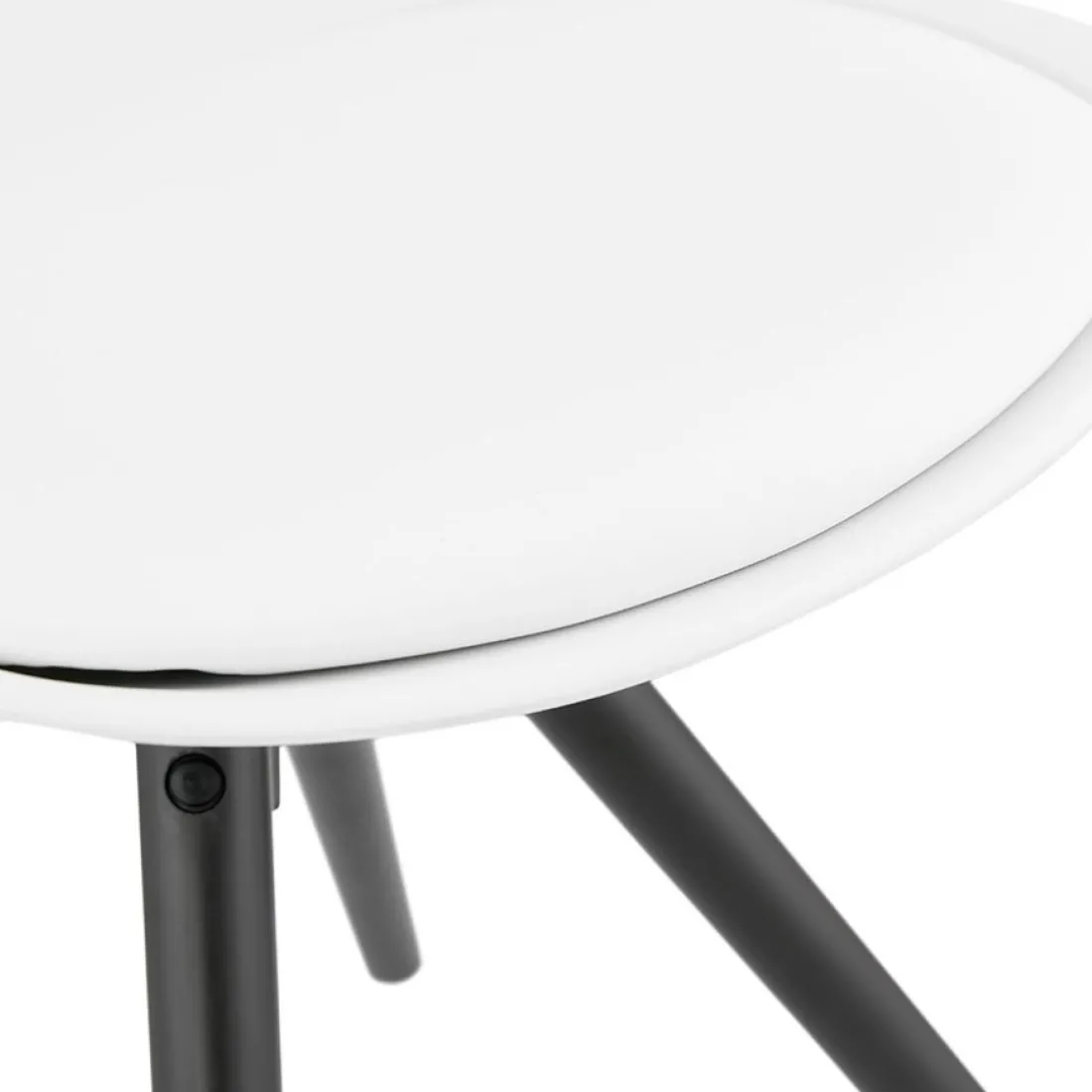 Chaise design 'PIPA' blanche