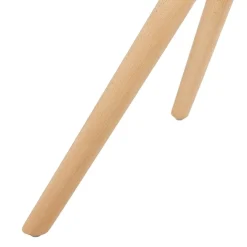 Chaise design 'STREET' en matière synthétique brune