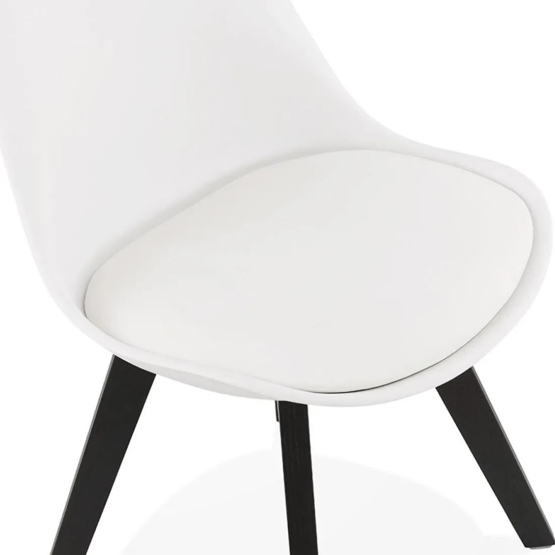 Chaise design 'TAPAS' blanche