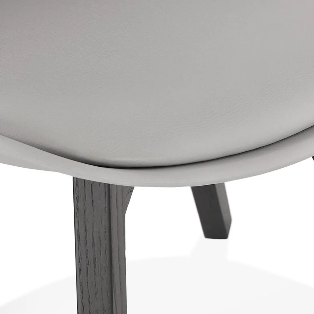 Chaise design 'TAPAS' grise