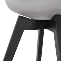 Chaise design 'TAPAS' grise