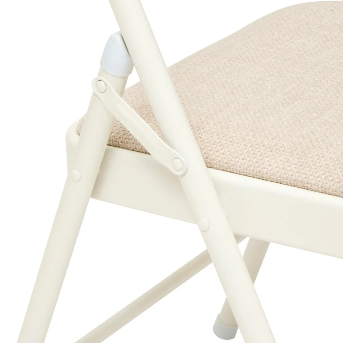 Chaise Flexy Plus en tissu chiné beige