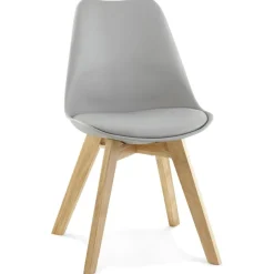 Chaise moderne 'TEKI' grise