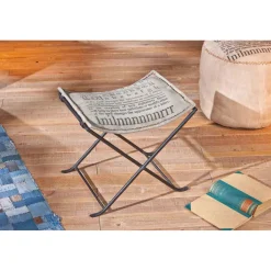 Chaise Métal Canvas MELINA