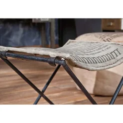 Chaise Métal Canvas MELINA