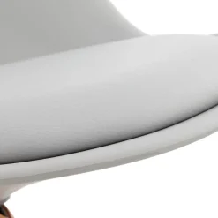 Chaise scandinave 'GOUJA' grise