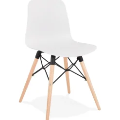 Chaise scandinave 'TONIC' blanche design
