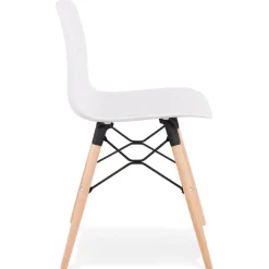 Chaise scandinave 'TONIC' blanche design
