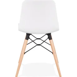 Chaise scandinave 'TONIC' blanche design