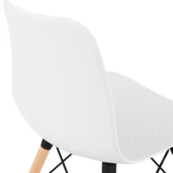 Chaise scandinave 'TONIC' blanche design